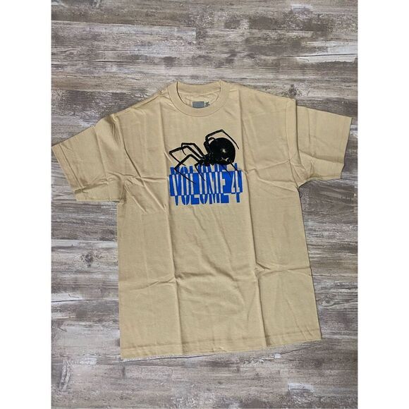Black Sabath Vol4 Spider Sand Tan Band T-Shirt Sz L - Picture 1 of 2